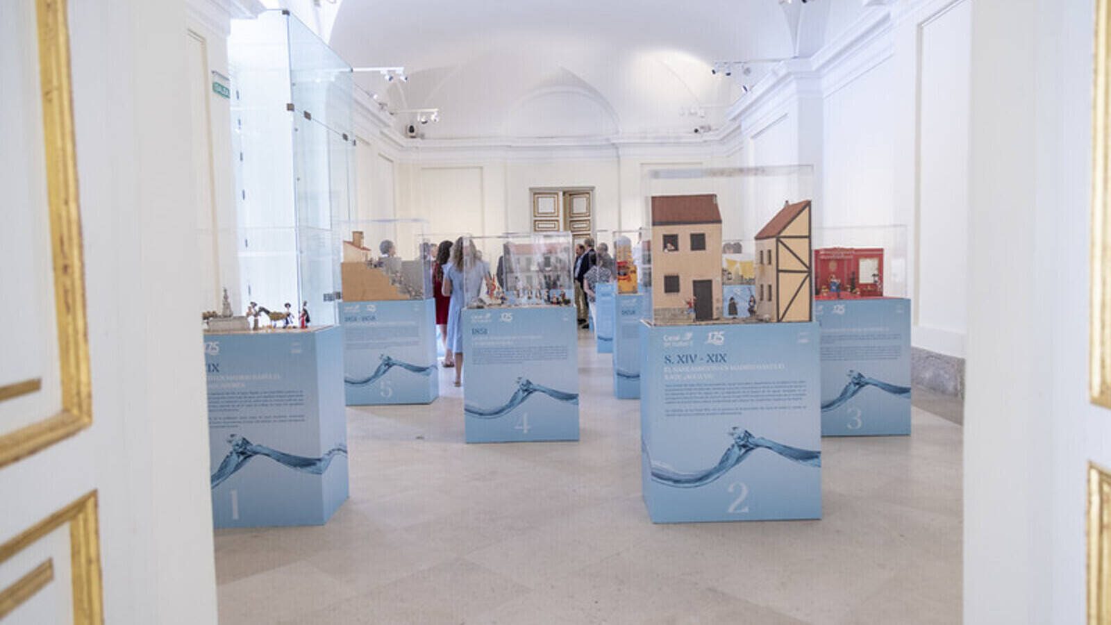 Boadilla acoge una exposición sobre los 175 años del Canal de Isabel II
