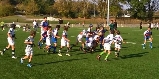 El Tasman Rugby Boadilla se empapa de rugby en Bayona