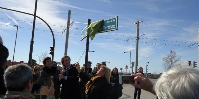 La Avenida Víctimas del Terrorismo, el nuevo homenaje de Boadilla