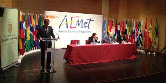 AEMET ofrece conferencias  a expertos mundiales en meteorología en Boadilla