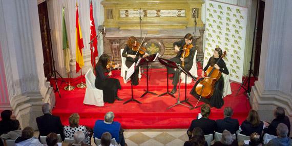 Gran acogida del primer concierto de música clásica en el Palacio del Infante Don Luis