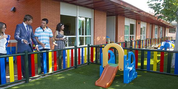 Todo preparado en la escuela infantil Romanillos para el inicio del curso escolar