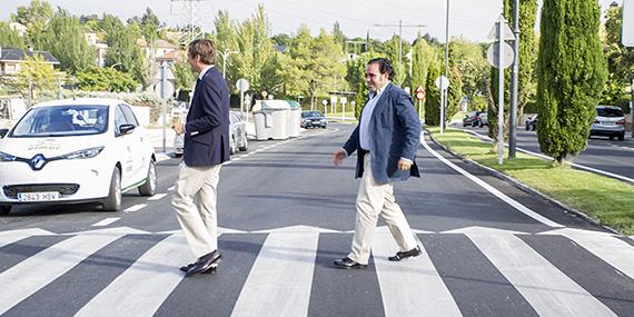 La Avenida Monte Segovia estrena asfaltado y luce nuevas señales