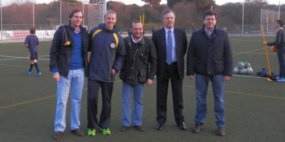 Terol y ‘Guti’, dupla de impulso del fútbol amateur en Boadilla