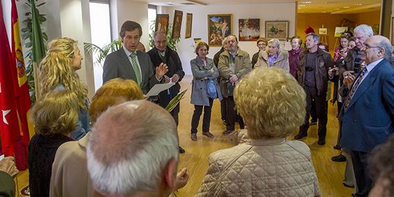 Los mayores de Boadilla exponen sus obras de arte