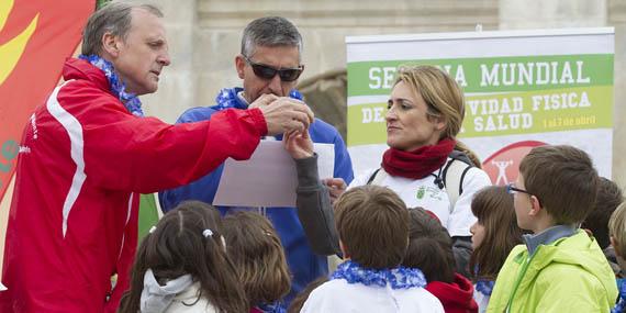 Una gran marcha popular clausura la Semana Mundial de la Actividad Física de Boadilla