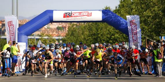 Vuelve Tri Challenge, el triatlón de los patinadores