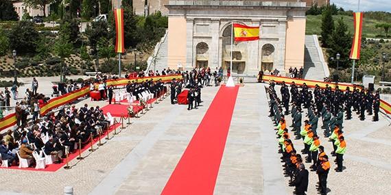 Entrega de medallas en el Día de la Policía de Boadilla 