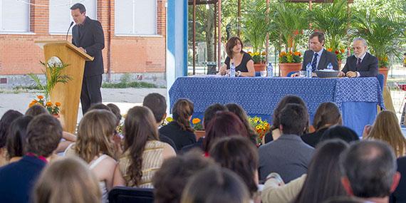 Graduación de los alumnos de segundo de Bachillerato