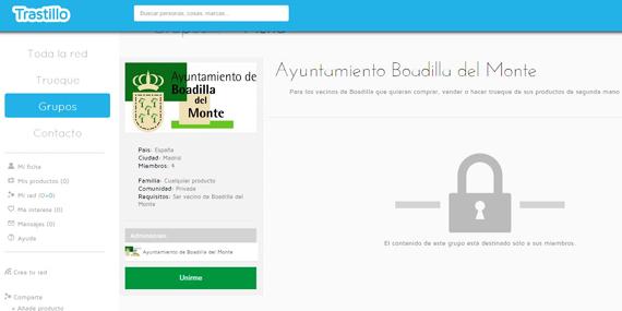 El Ayuntamiento de Boadilla se une a la red social de compra-venta Trastillo