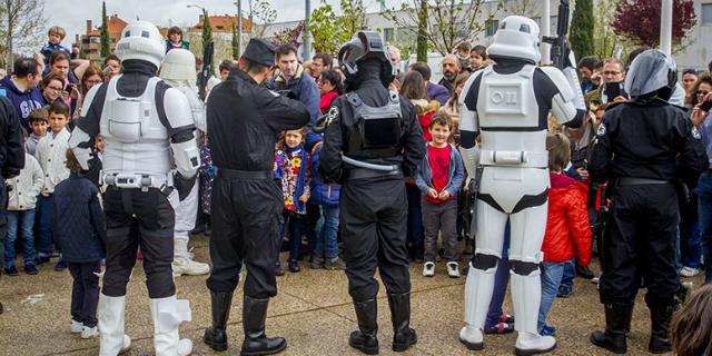 La Guerra de las Galaxias triunfa en Boadilla