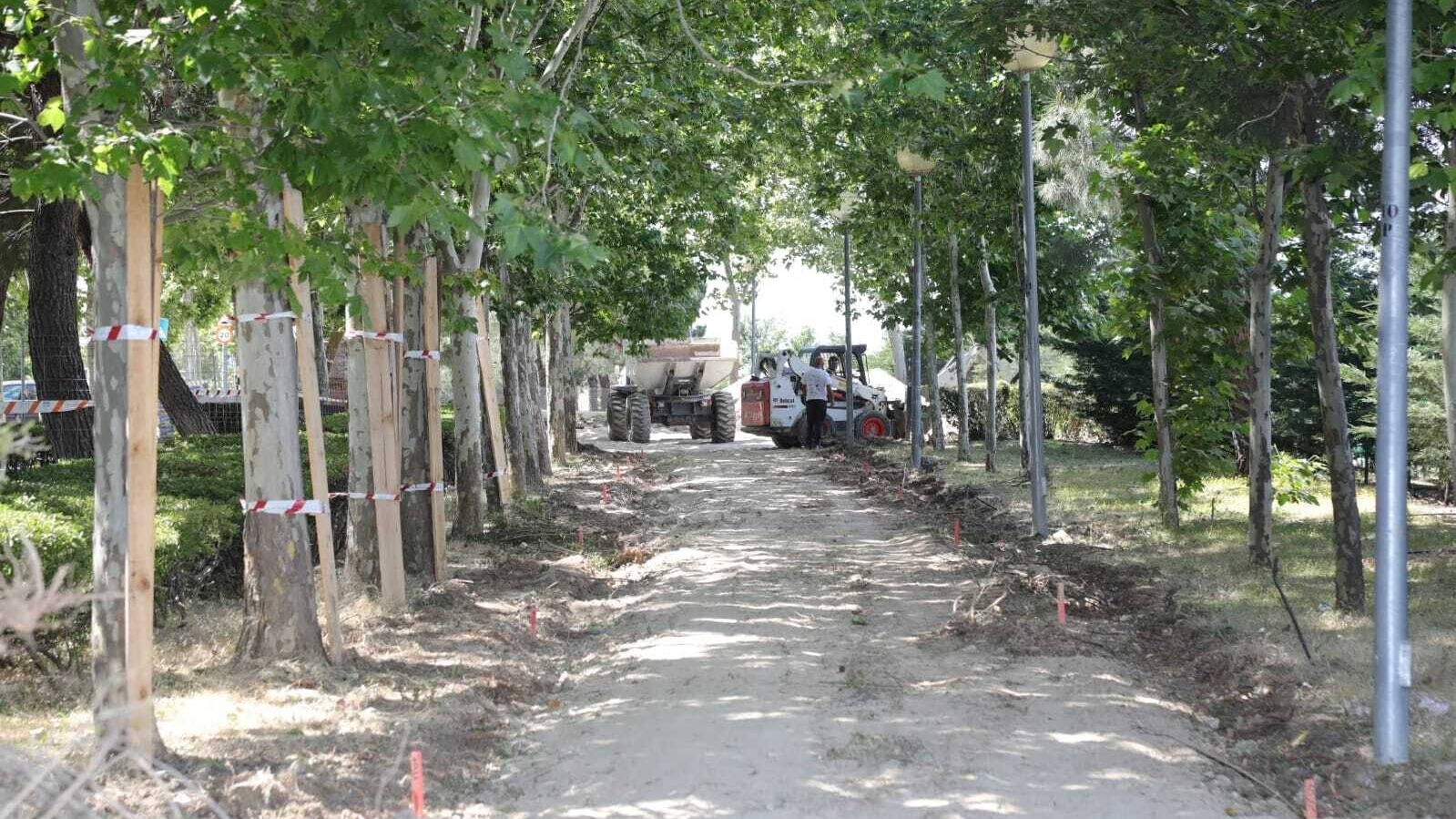 Comienza la renovación integral del parque Manuel de Falla de Boadilla