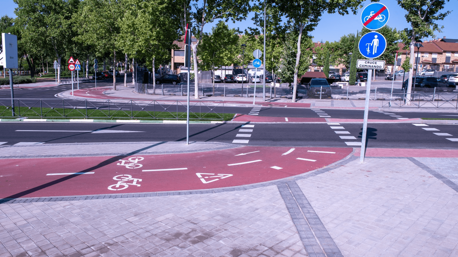 El Ayuntamiento de Boadilla del Monte completa la ampliación del carril bici