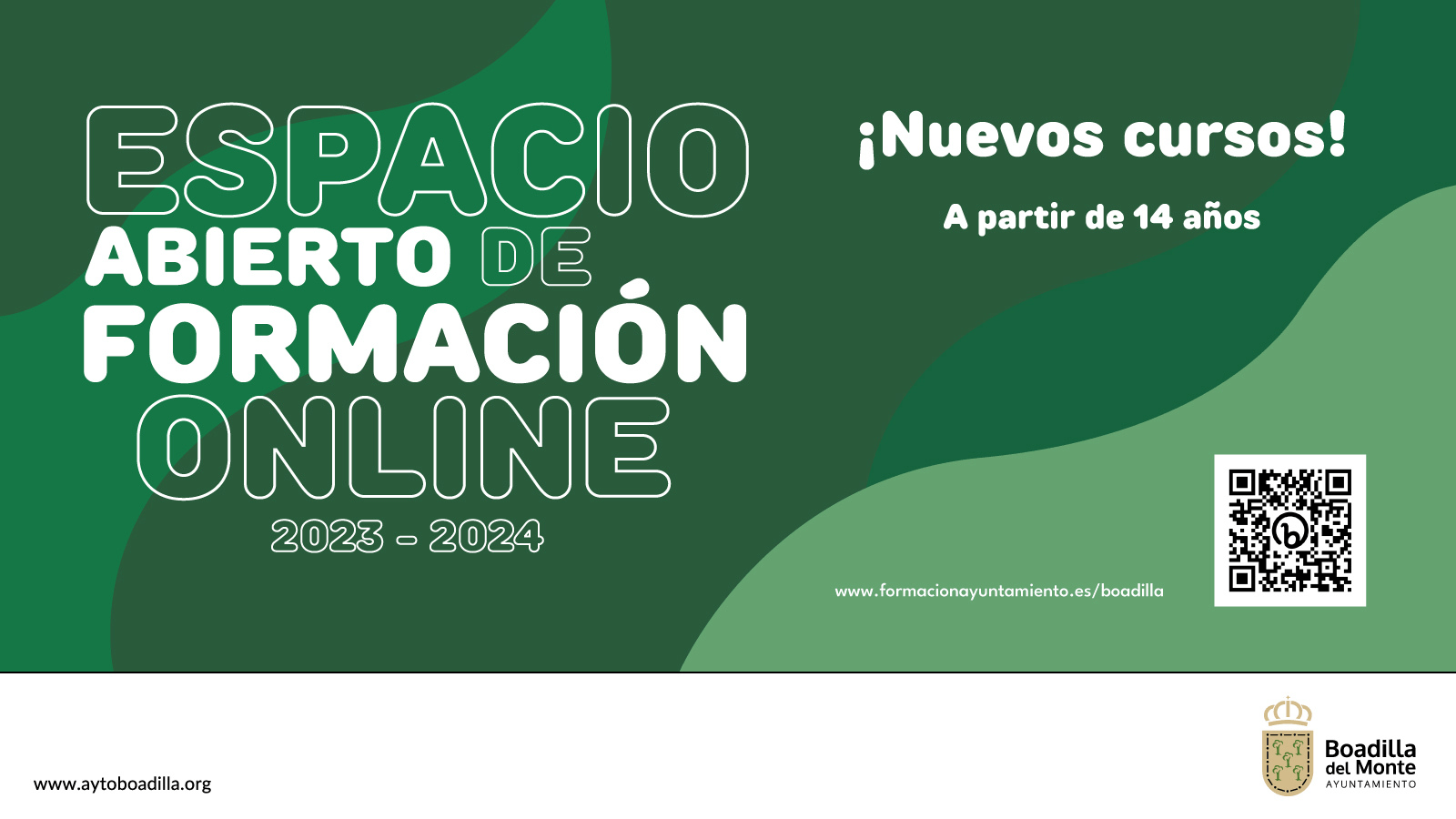 La formación online en Boadilla del Monte atrae a 3.000 vecinos con una amplia oferta educativa