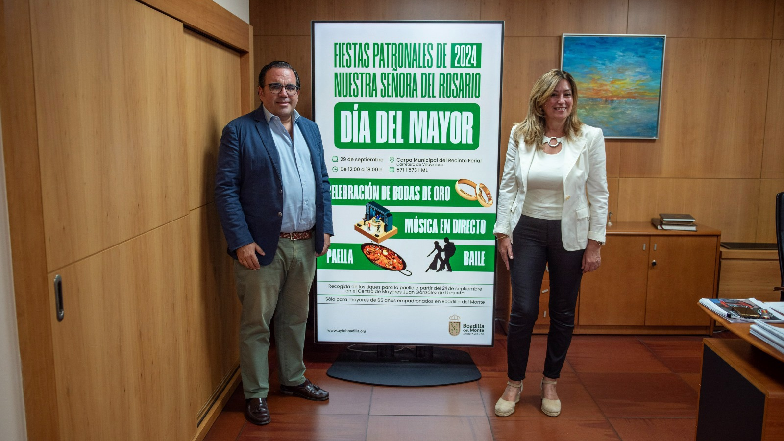 El Ayuntamiento de Boadilla organiza el Día del Mayor el 29 de septiembre