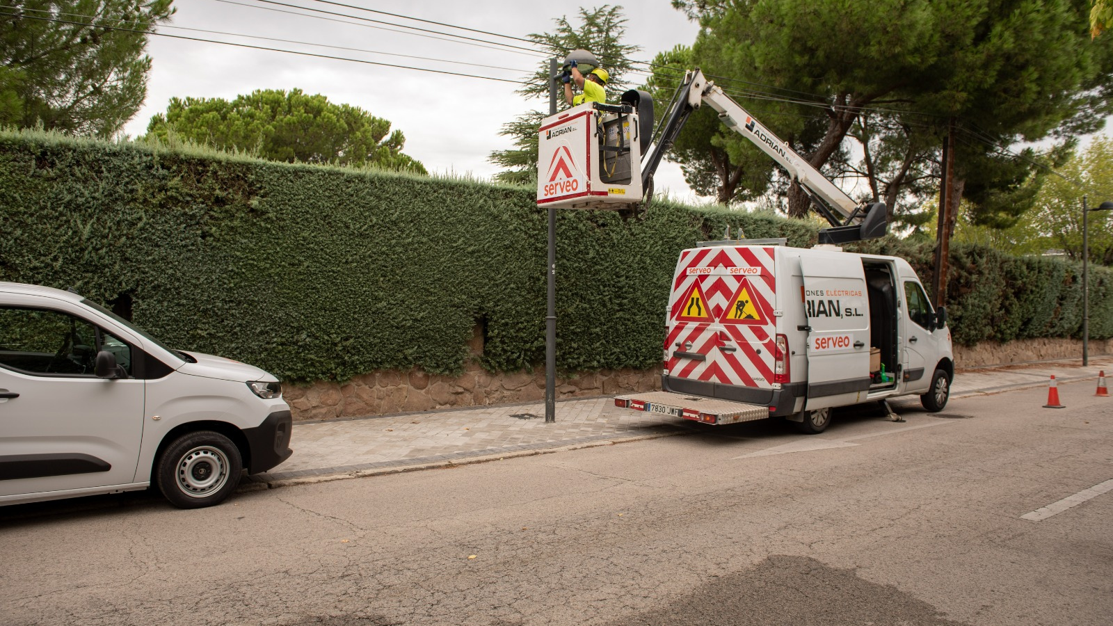 Boadilla avanza en la renovación del alumbrado público en varias urbanizaciones