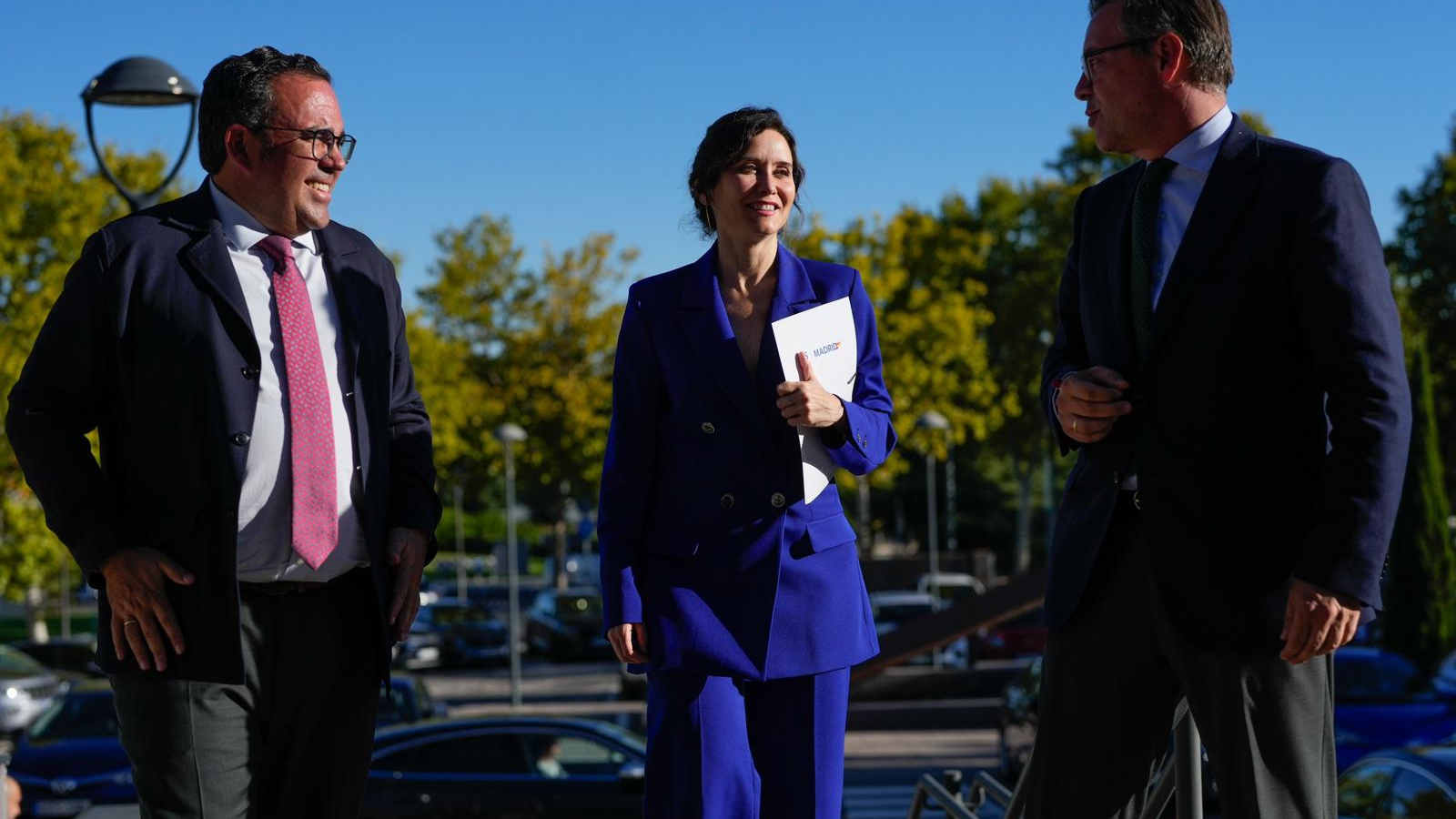 Isabel Díaz Ayuso inaugura la nueva sede del Partido Popular en Boadilla del Monte tras la reunión del Comité Ejecutivo