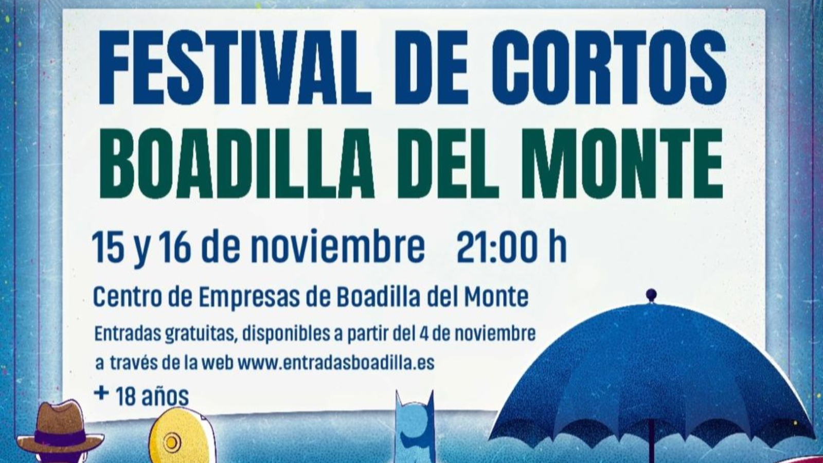 Boadilla del Monte celebra un festival de cortometrajes con los mejores premios de CortoEspaña