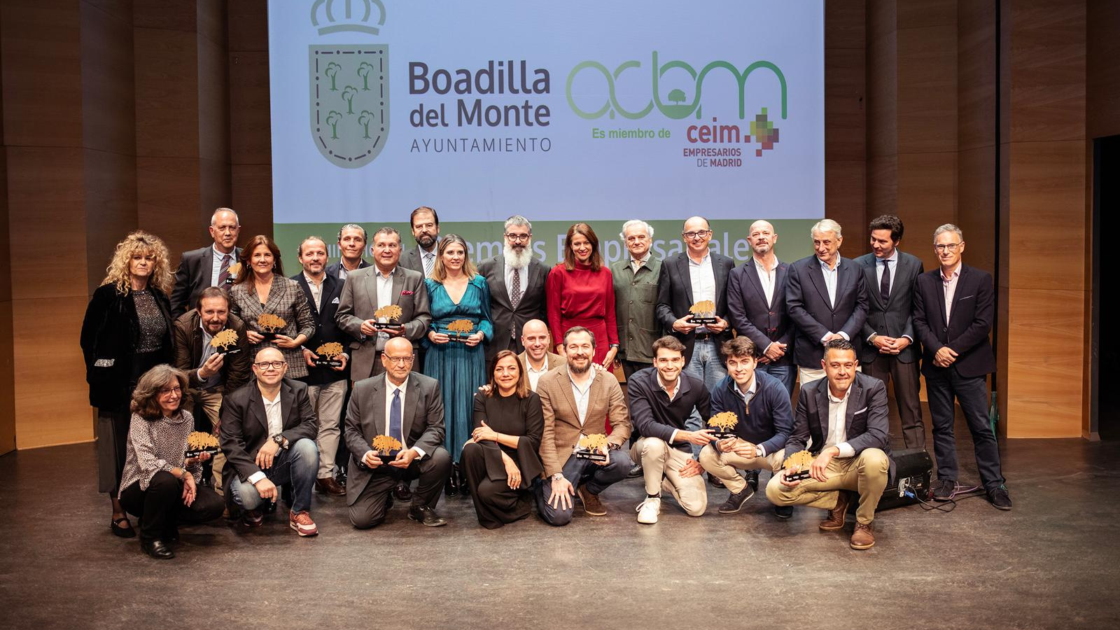 Boadilla reconoce a sus empresas más destacadas con los III Premios Empresariales