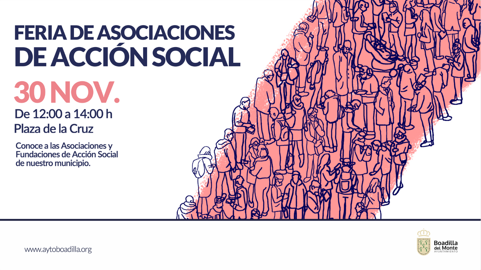 Boadilla celebra la feria de asociaciones de acción social y voluntariado