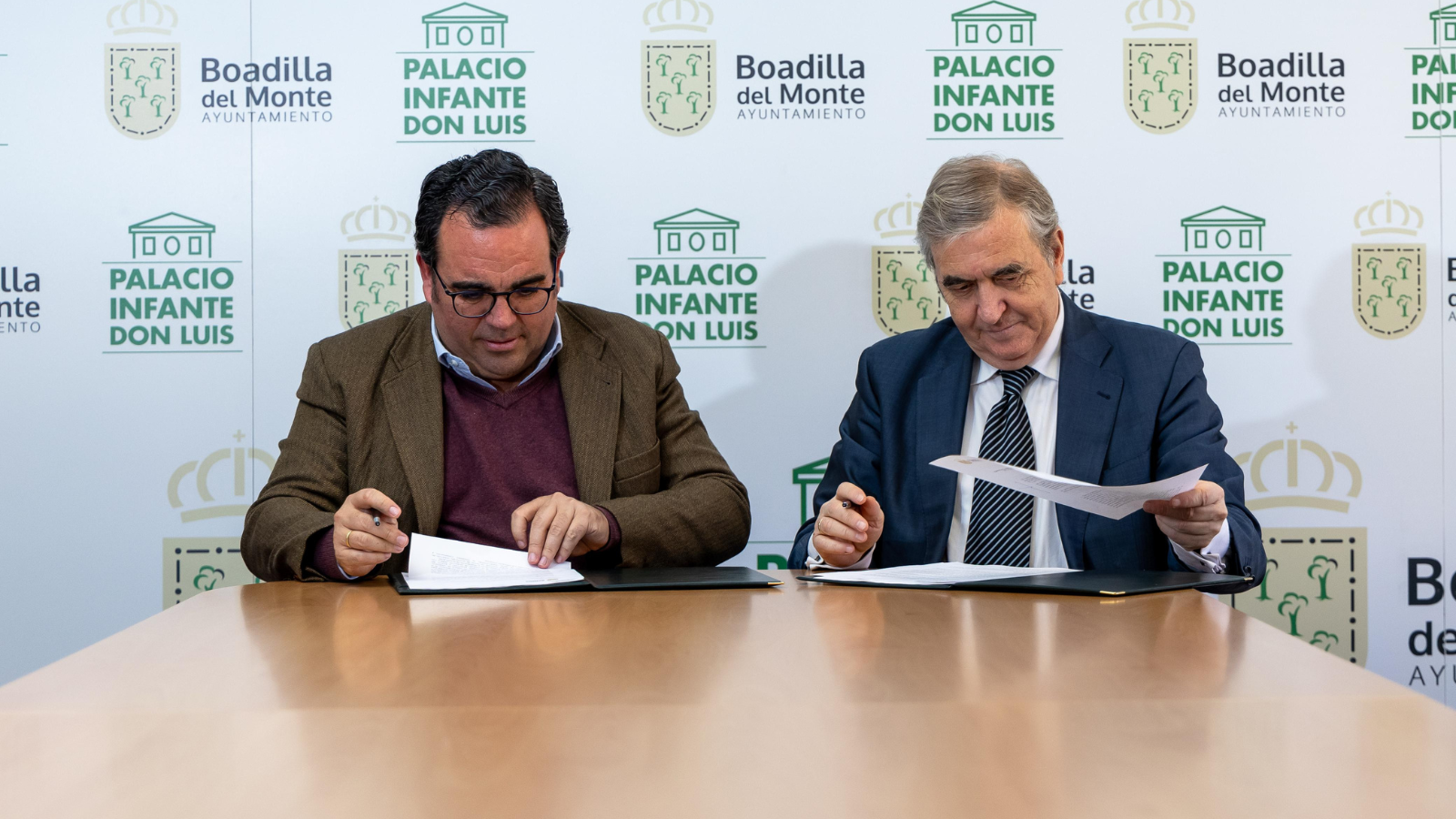 Boadilla del Monte y el COAM firman un acuerdo para mejorar el espacio urbano