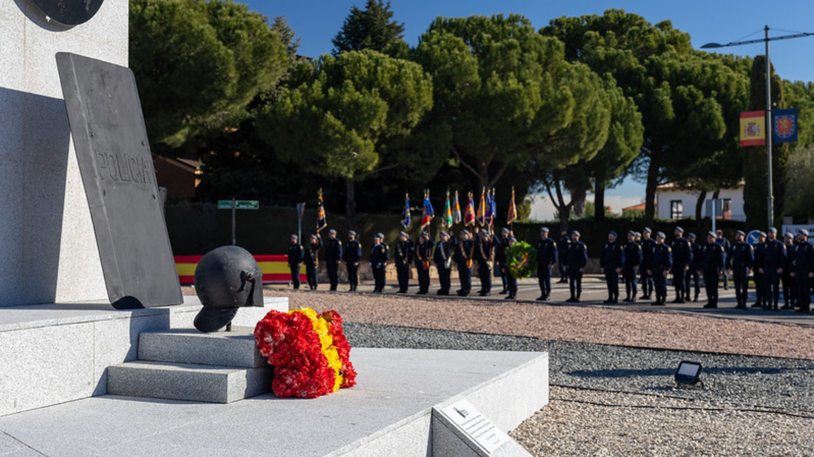 Boadilla del Monte inaugura la glorieta "Unidades de Intervención Policial" en homenaje a la Policía Nacional