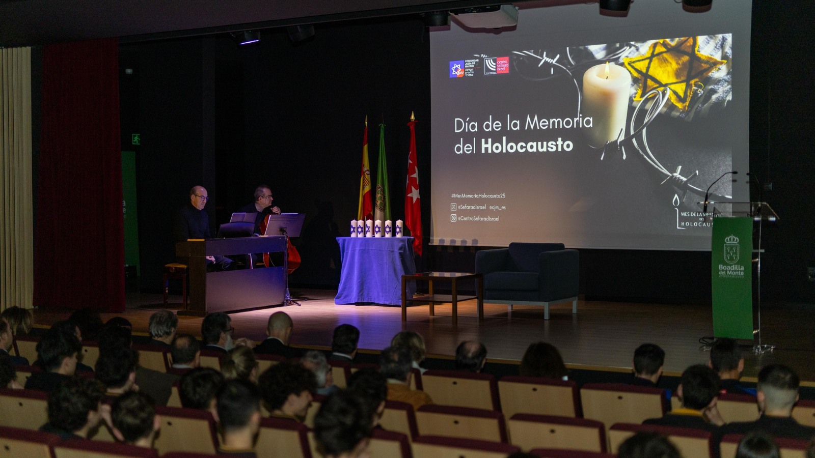 El Ayuntamiento de Boadilla del Monte conmemora el Día de la Memoria del Holocausto