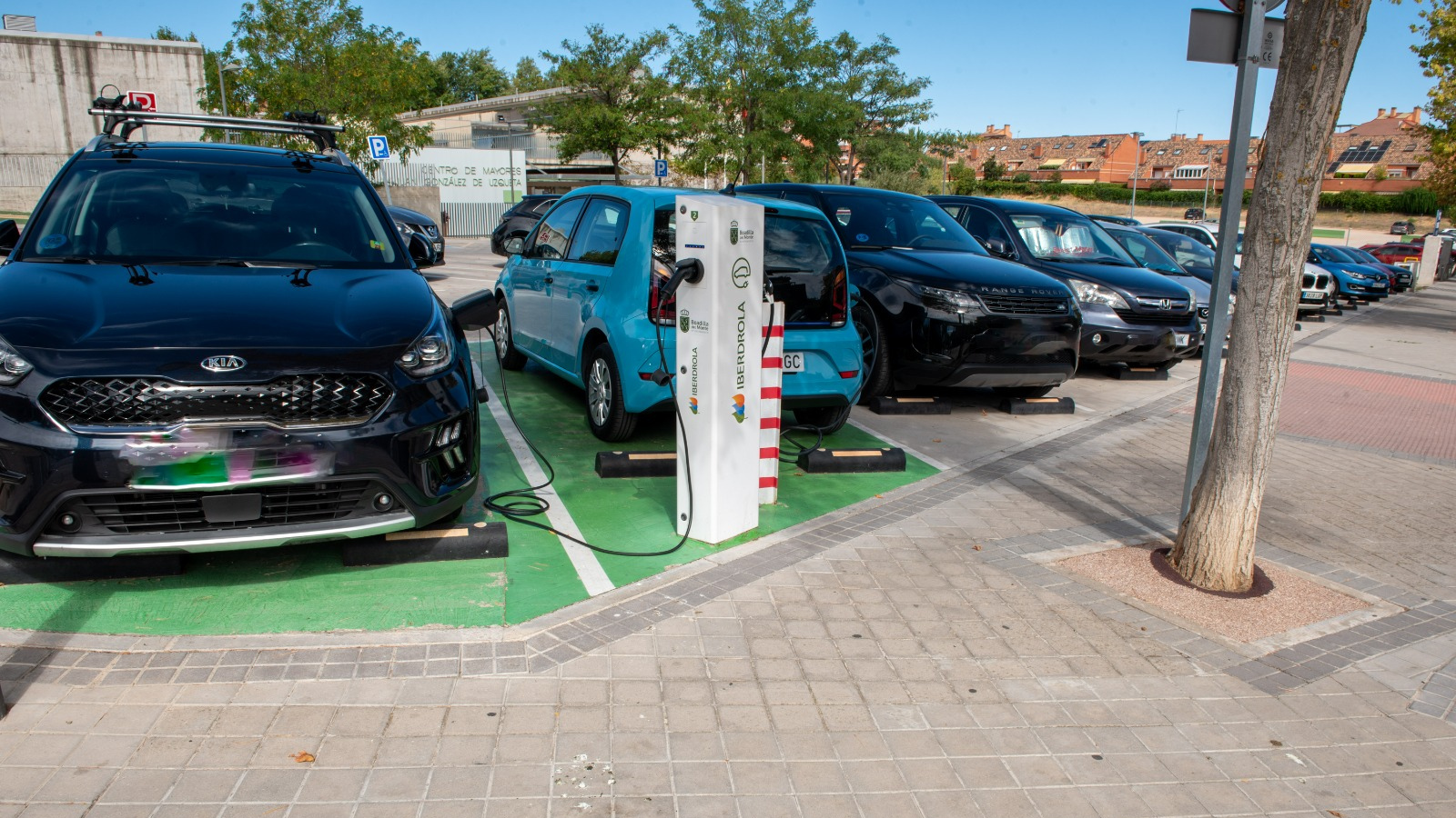 Boadilla del Monte mejora los puntos de recarga de coches eléctricos