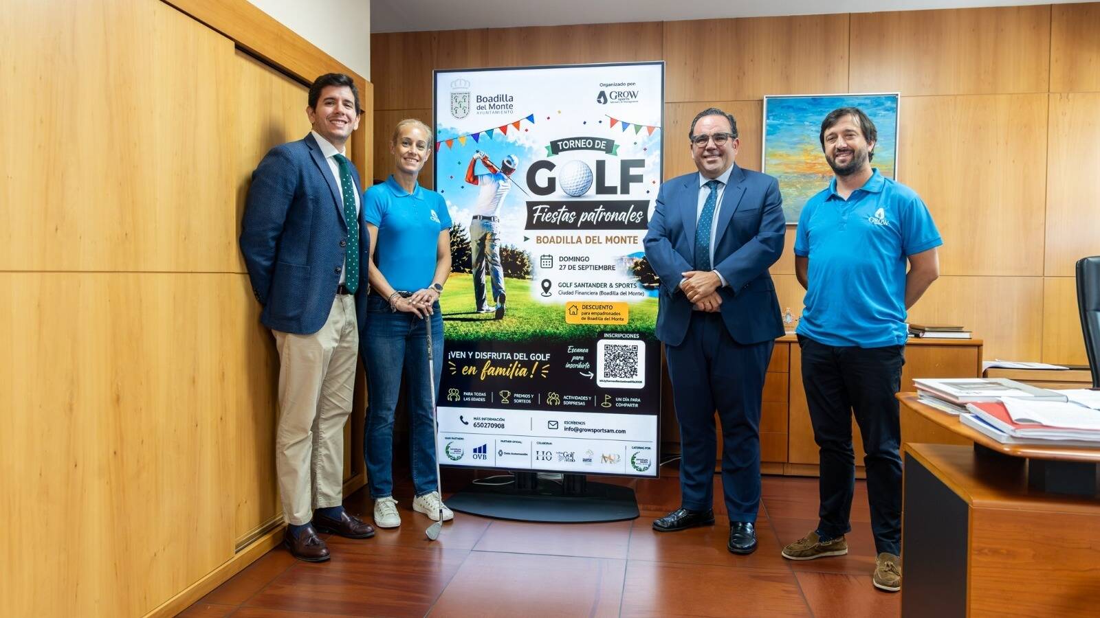 Las Fiestas de Boadilla tendrán un torneo de golf el 27 de septiembre
