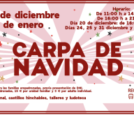 La Carpa de Navidad abre sus puertas en el Recinto Ferial