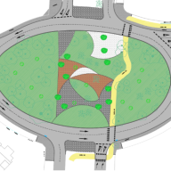 El Ayuntamiento de Boadilla lleva a cabo obras en la glorieta Alcalde Fabra para mejorar el tráfico y la seguridad vial