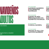 El Centro de Formación ofrece talleres navideños para adultos entre diciembre y enero