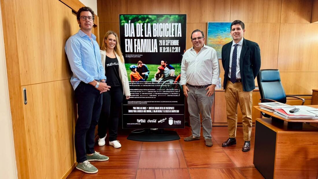 Boadilla celebra el Día de la Bicicleta en Familia este domingo