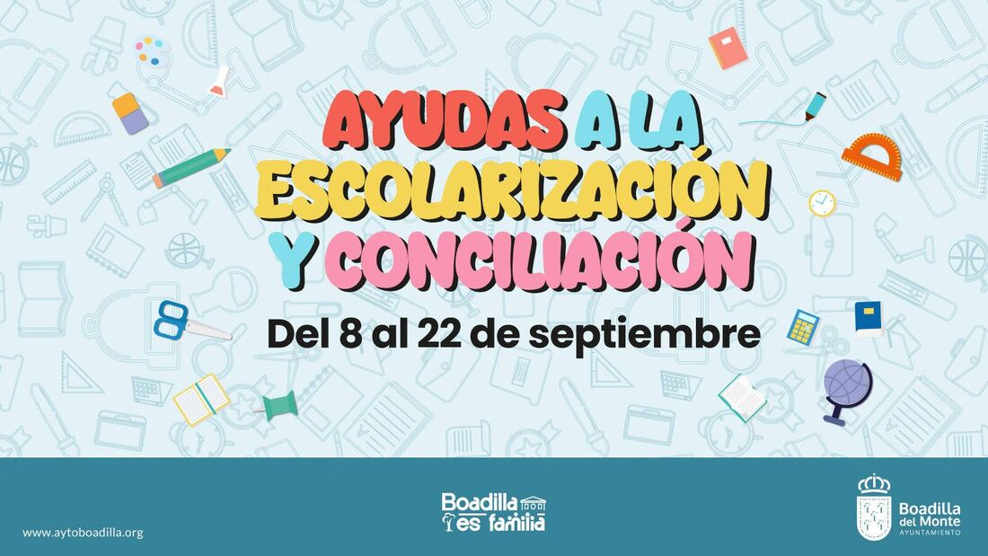 Ayudas escolarización Boadilla: hasta 3.250 € por alumno