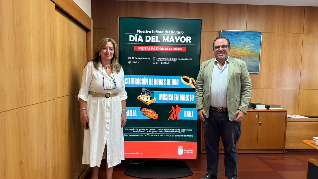 Boadilla celebra el Día del Mayor con paella y baile el 27 de septiembre