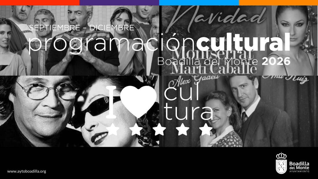 Boadilla programa una amplia oferta cultural hasta fin de año