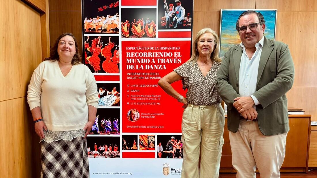 Boadilla celebra la Hispanidad con un espectáculo de ballet
