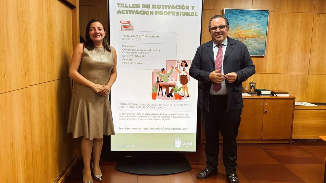 Boadilla ofrece un taller gratuito de activación profesional